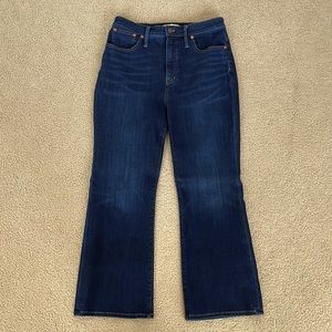 Madewell Curvy Cali Demi Boot jeans